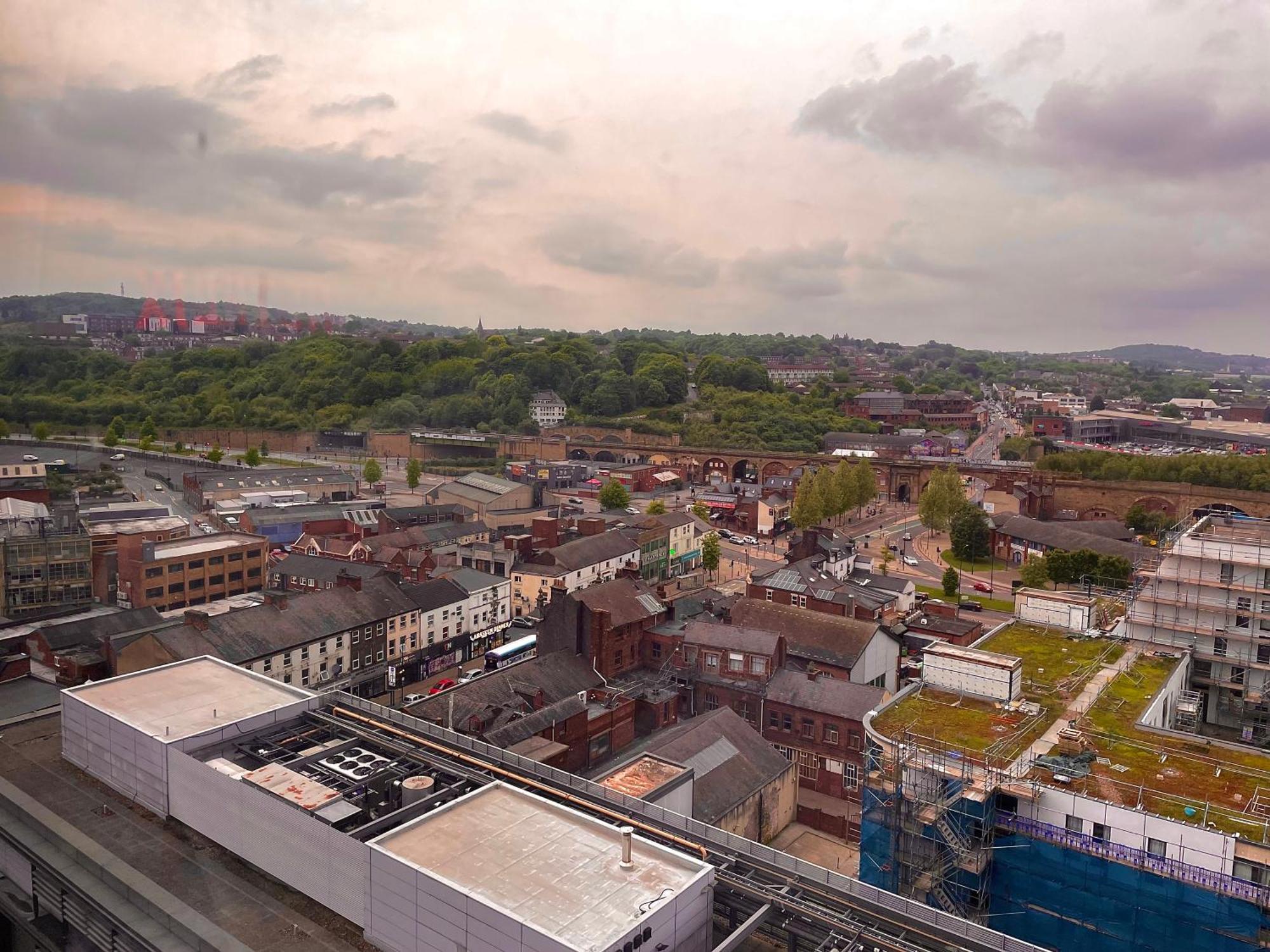 Penthouse Gem, Central, Scenic Views, Stylish, Modern, City Centre 2Br Sheffield Bagian luar foto